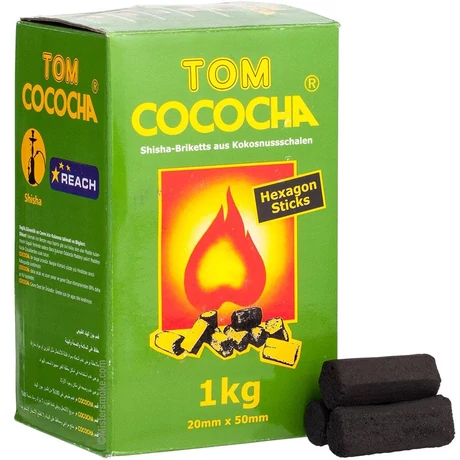 Carbuni Narghilea Tom Cococha Hexagon 64BC