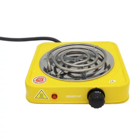 Plita-Aprinzator Carbuni Narghilea Hookah Flame Galben-tellow