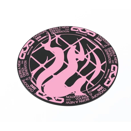 Baza silicon - Coaster Narghilea Ovo Dope Pad  Pink Heaven