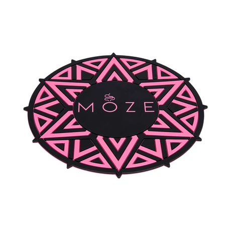 Coaster Moze Hookah Baza Silicon Narghilea Pink