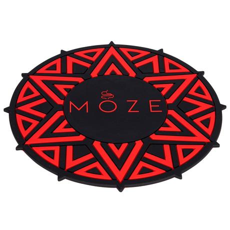 Coaster Moze Hookah Baza Silicon Narghilea Red-rosu