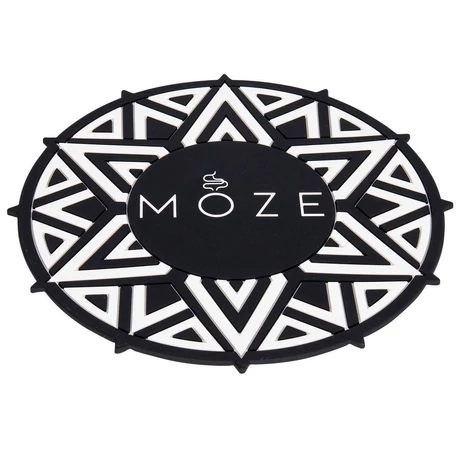 Coaster Moze Hookah Baza Silicon Narghilea White-alb