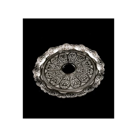 Tava Narghilea Cenusa Carbuni Turkish Silver