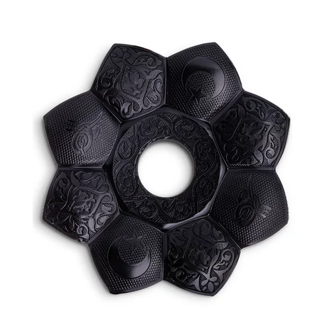 Scrumiera-farfurie Cenusa Carbuni Narghilea El Nefes Black