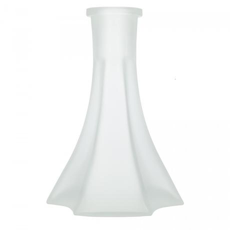 Vas Narghilea OVO Pyramid White Frosted Plug-in