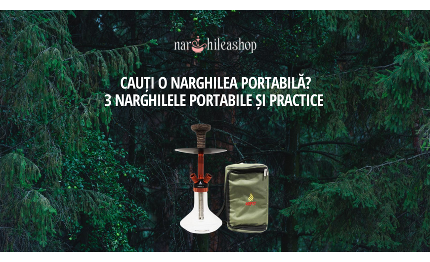 Cauți o narghilea portabilă?