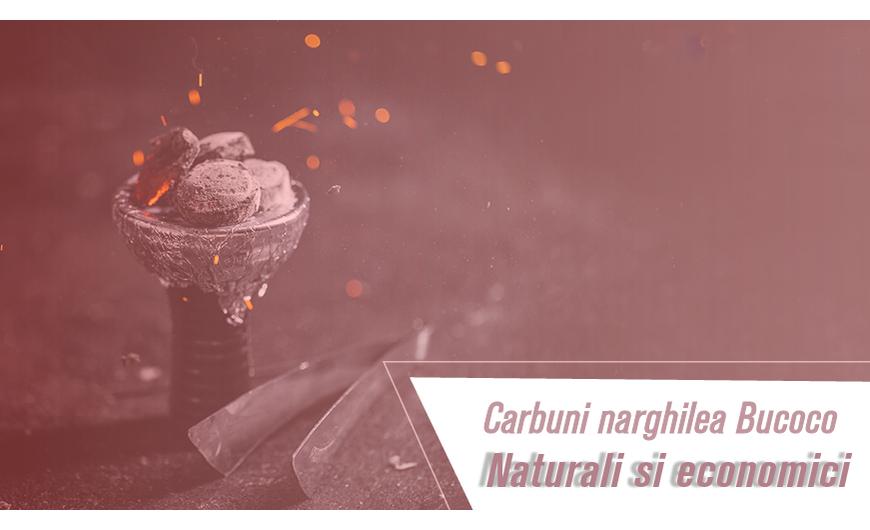 Carbuni narghilea Bucoco naturali si economici