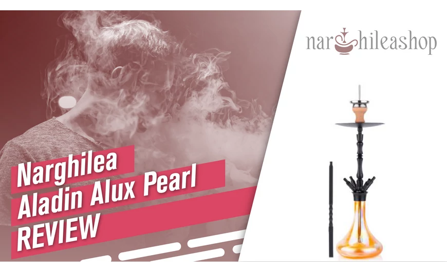 Tot ce trebuie să știi despre narghileaua Aladin Pearl Orange 