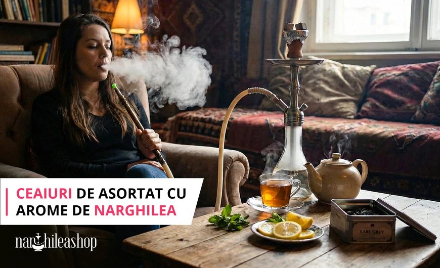 Ceaiuri de asortat cu arome de narghilea