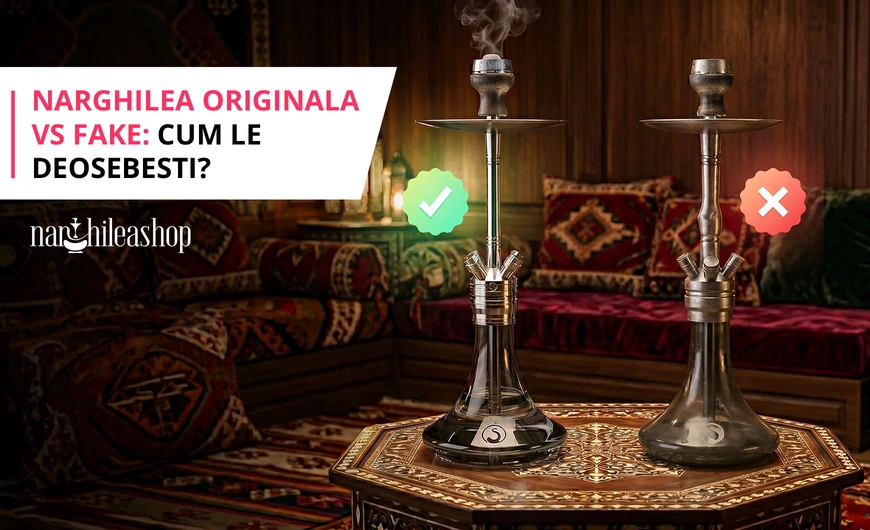 Narghilea originala vs fake: cum le deosebesti?