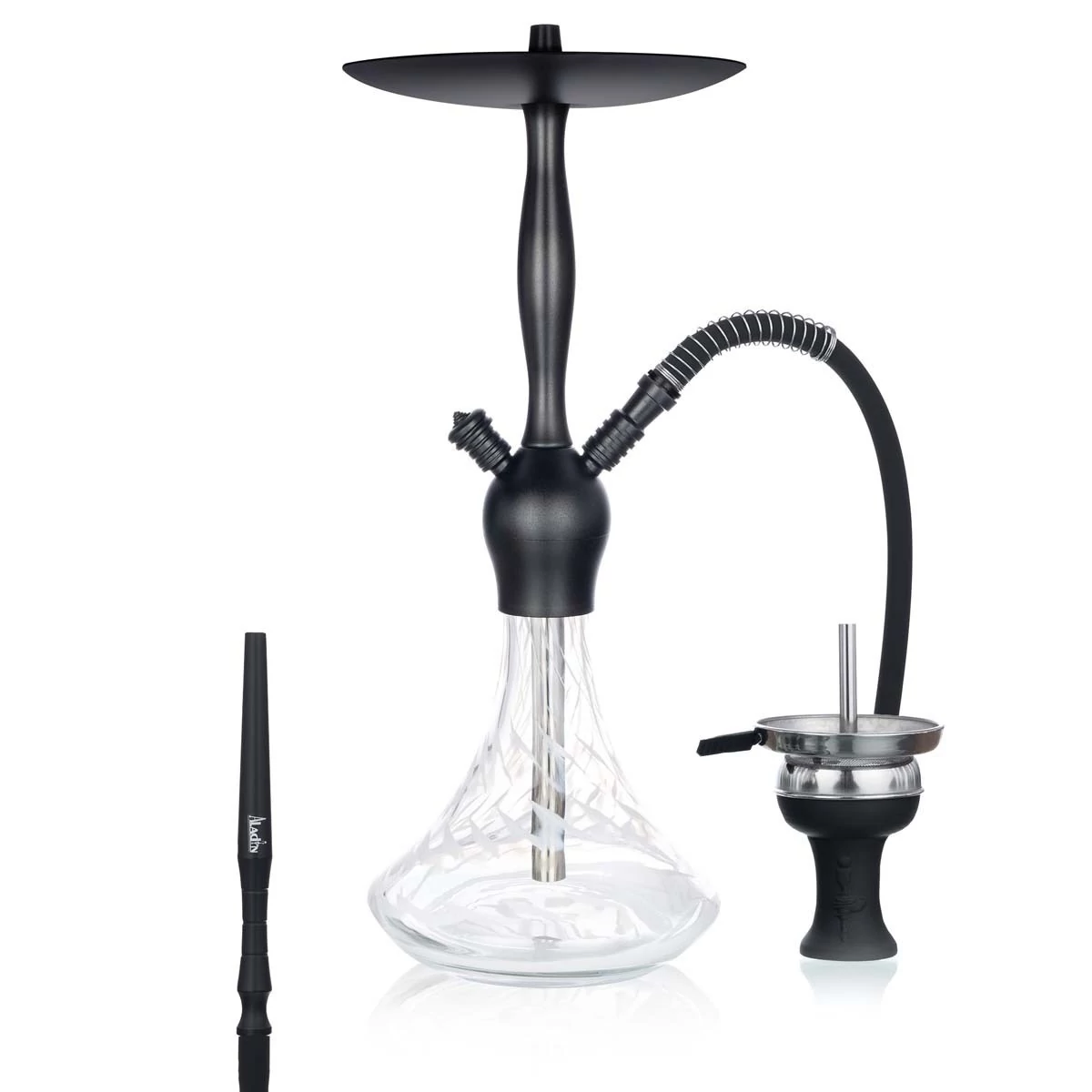 Narghilea Aladin Captain Black-white