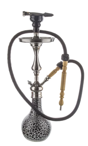 narghilea aladin mumbai black-silver 