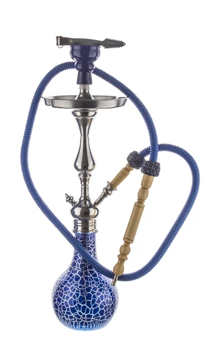 narghilea aladin mumbai blue-silver  