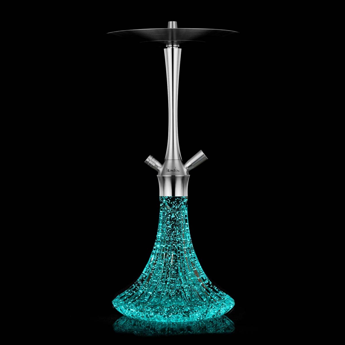 Narghilea Aladin MVP Diamond Glow Dark Blue - Fosforescent