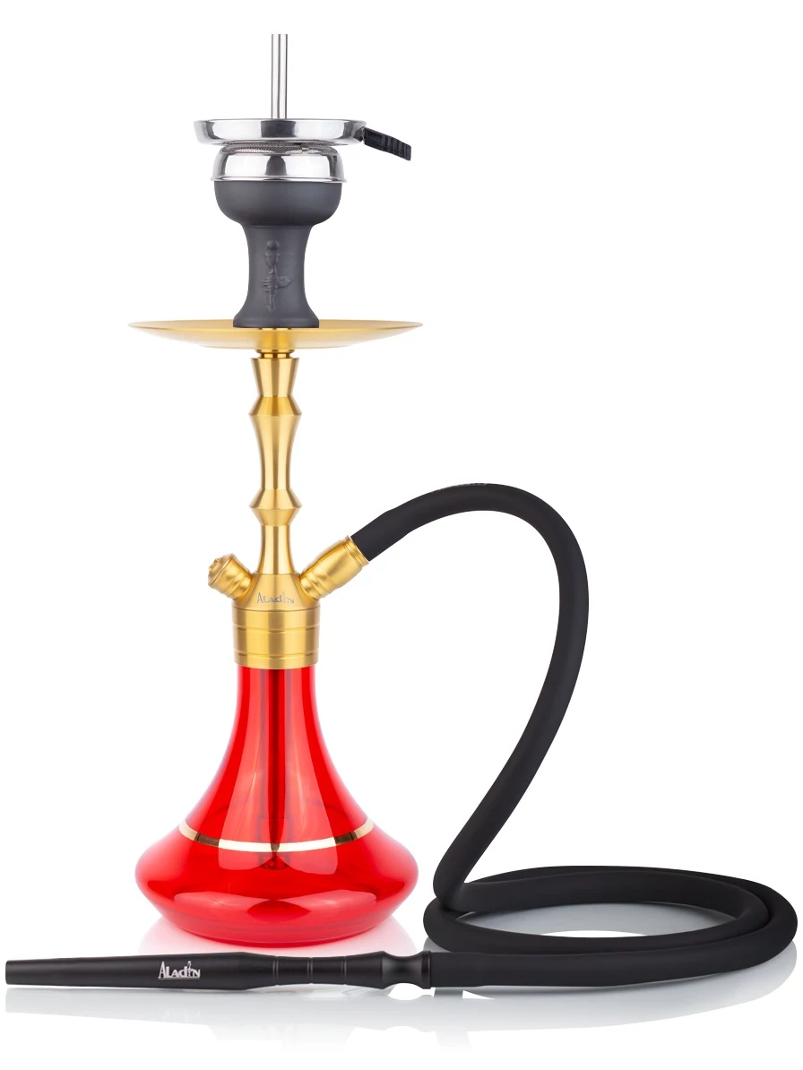 Narghilea Aladin MVP360 Gold-red Gold-ring