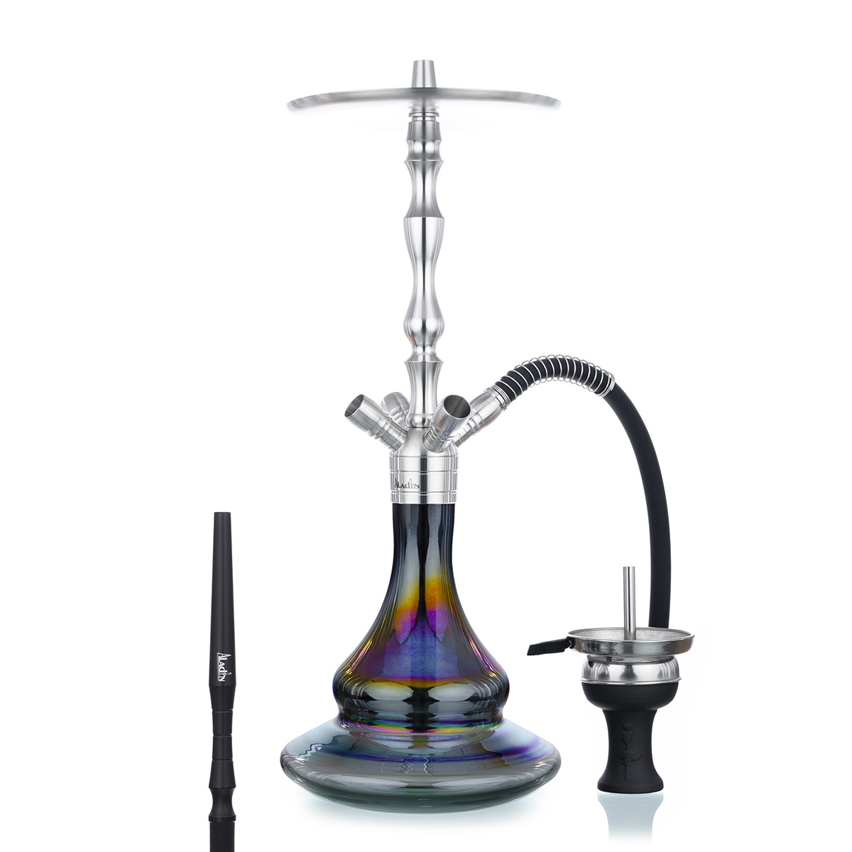Narghilea Aladin MVP500 Full Shiny Black