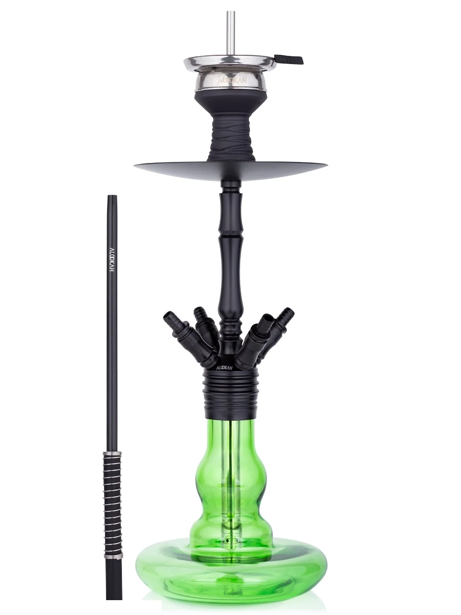 Narghilea Alookah Krypto Green-verde