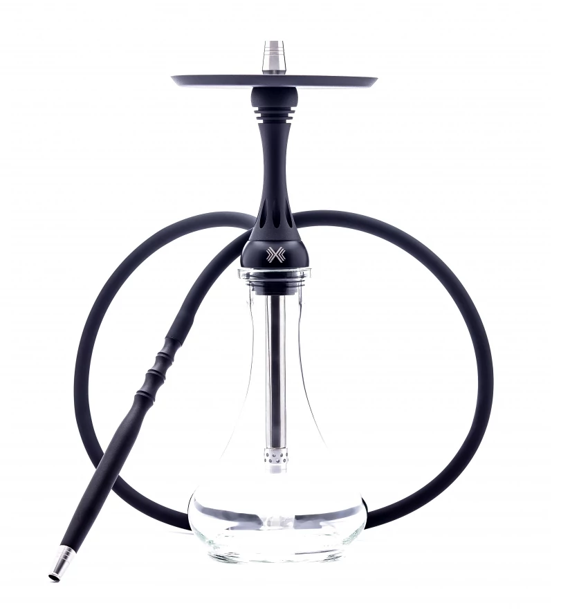 Narghilea Alpha Hookah X Black Matt + Vas