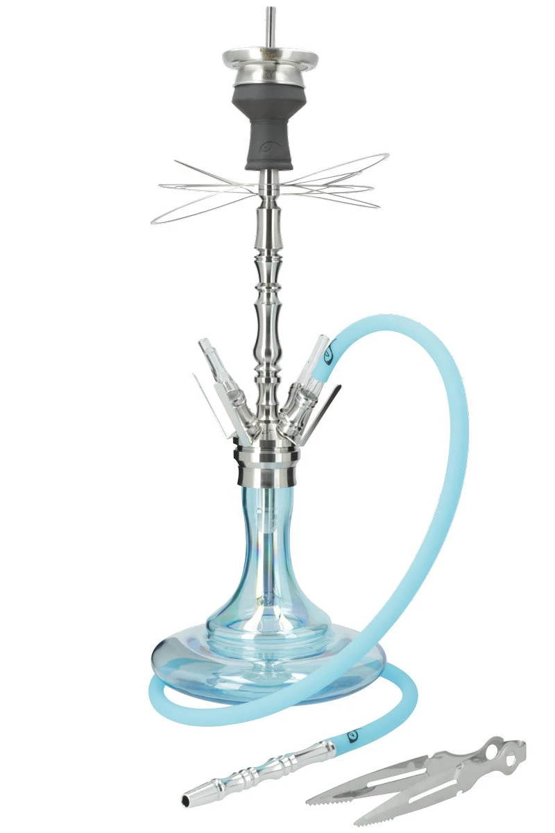 Narghilea Aryf Gloria Shiny Blue Set