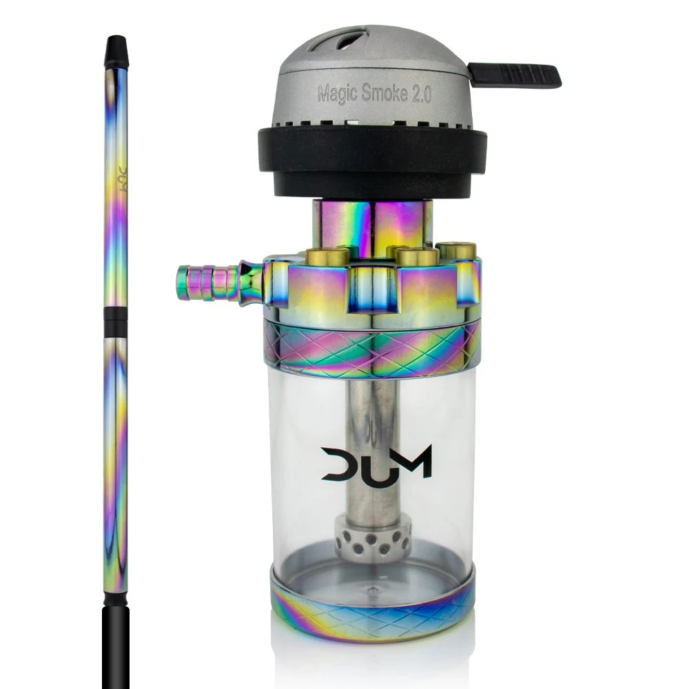 Narghilea Dum Set Pro Car Rainbow Portabila