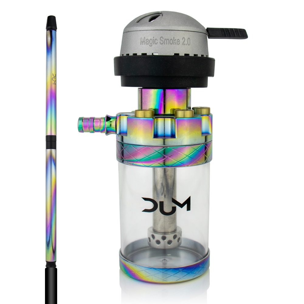 Narghilea Dum Set Pro Car Rainbow Portabila