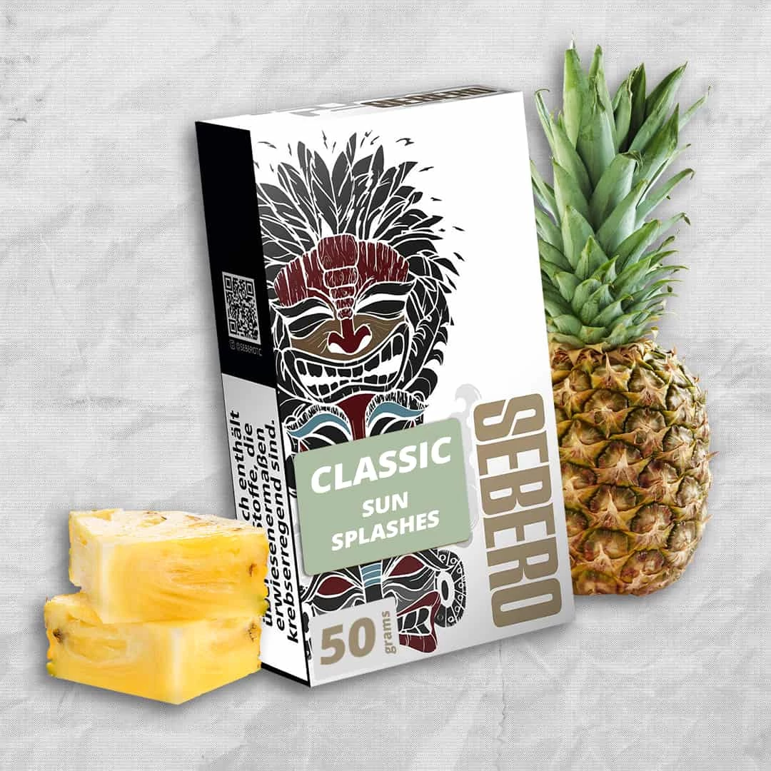 Tutun Narghilea Sebero Classic Sun Splashes - Ananas 50g