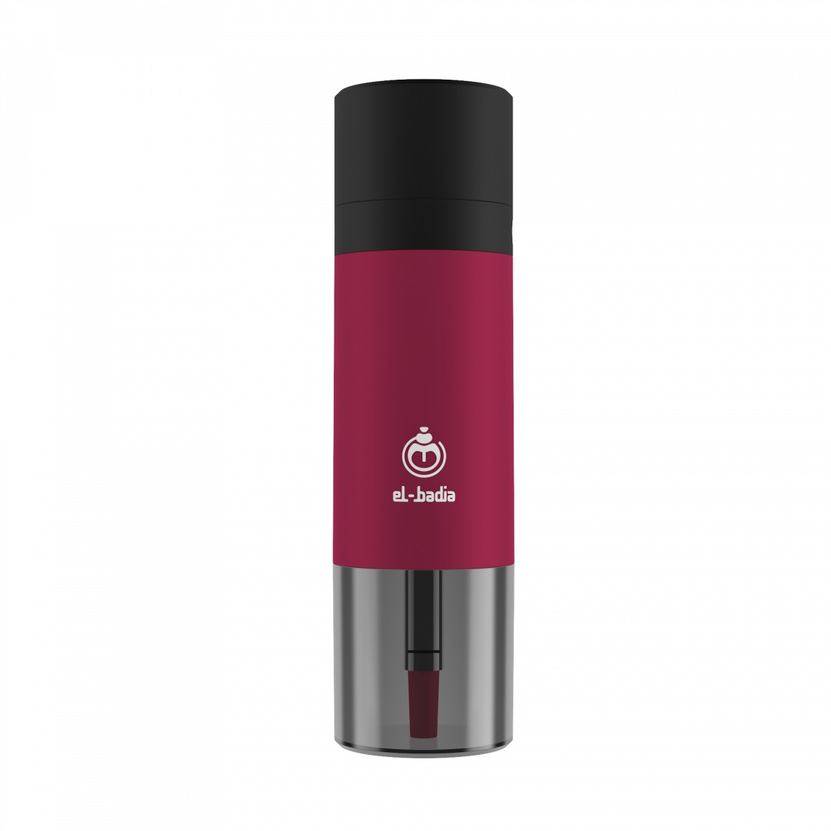 Narghilea El-Badia Portabil Burgundy-red