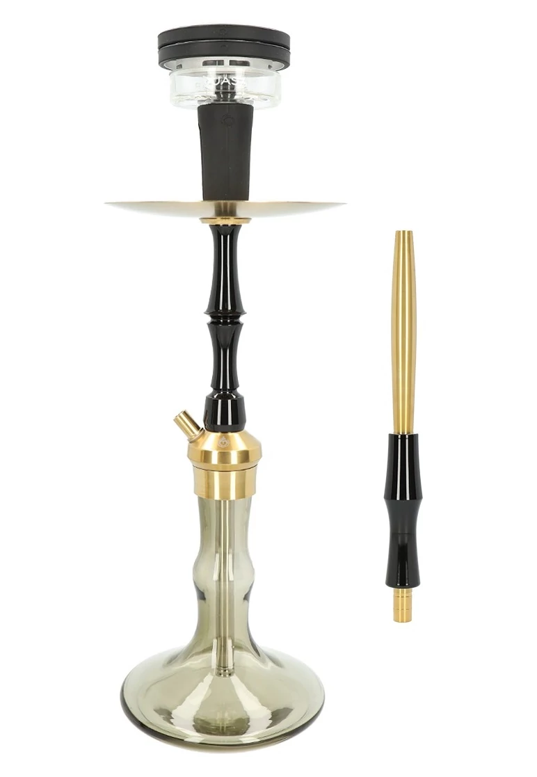 Narghilea El-Badia Quasar Raas Black Gold