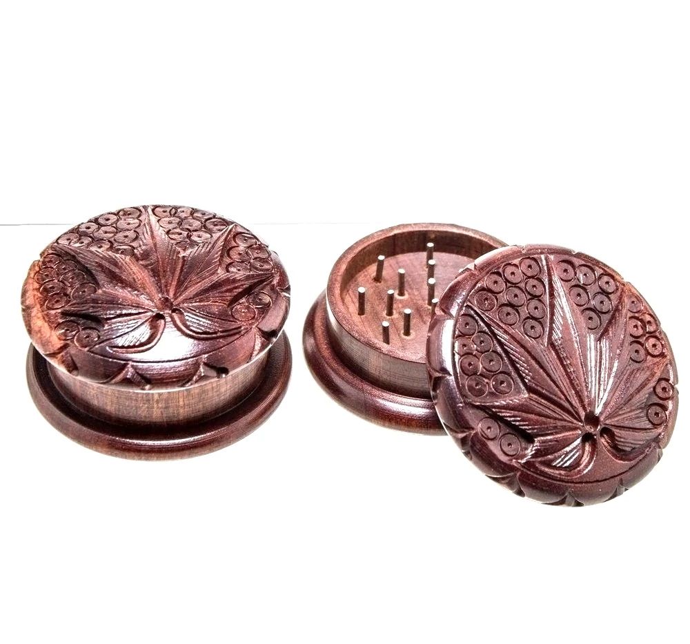grinder / macinator tutun marijuana lemn trandafir