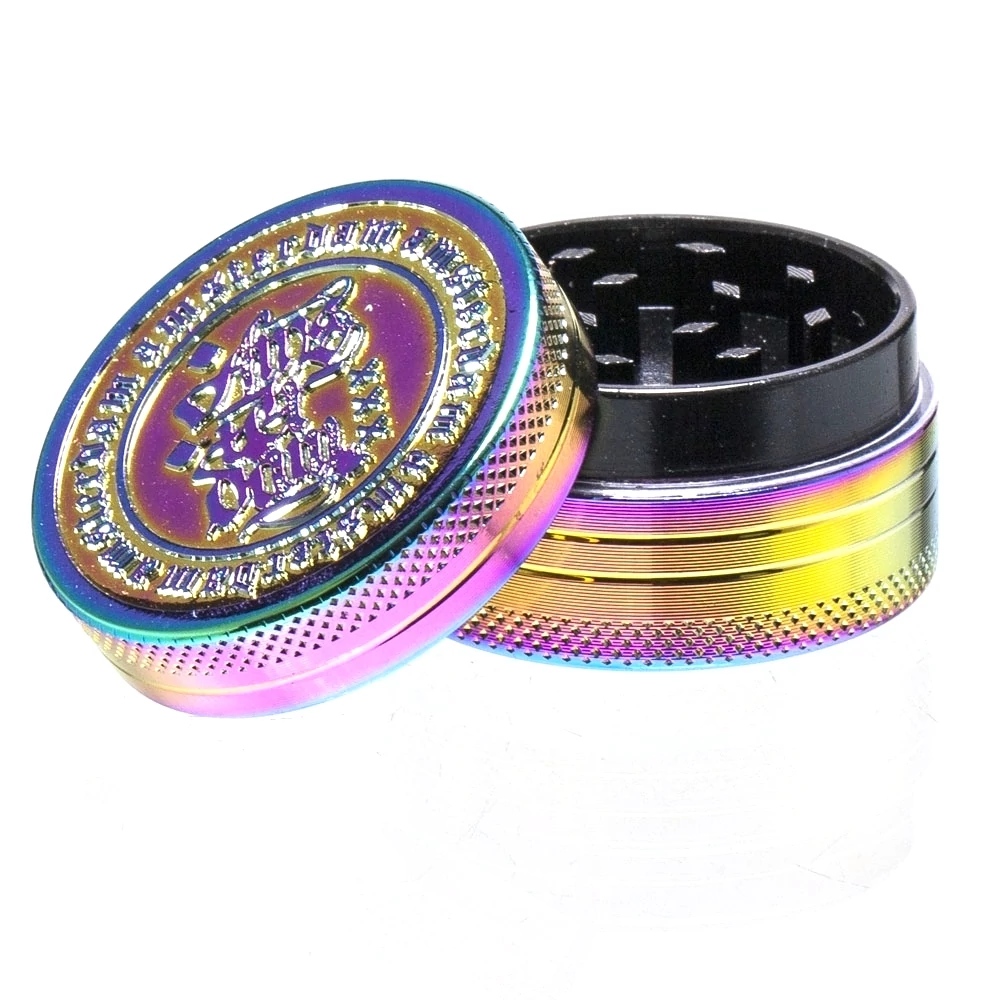 grinder /macinator tutun metal antic rainbow 40mm