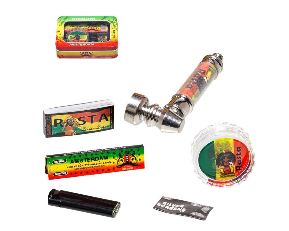 set grinder / macinator tutun rasta