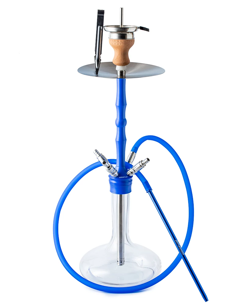 Narghilea Hookah Flame Fourtimate Blue  Set 