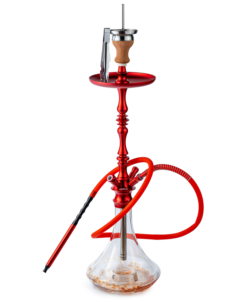 Narghilea Set Hookah Flame Patch Red 3td