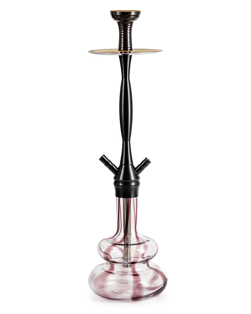 Narghilea Hookah Flame Black Stripy