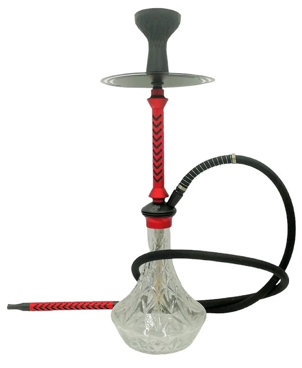 Narghilea Taurus Crystal Rosu-red