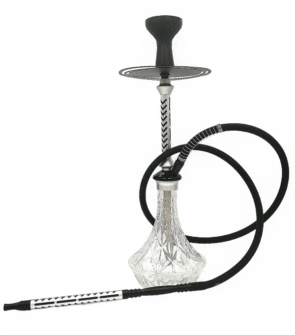 Narghilea Taurus Hookah Crystal Silver-argintiu