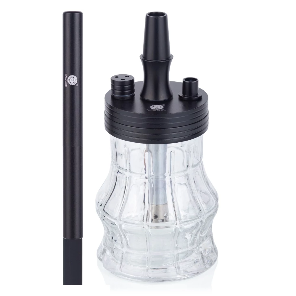 Narghilea Mata Leon Portabil 8 Ball Black