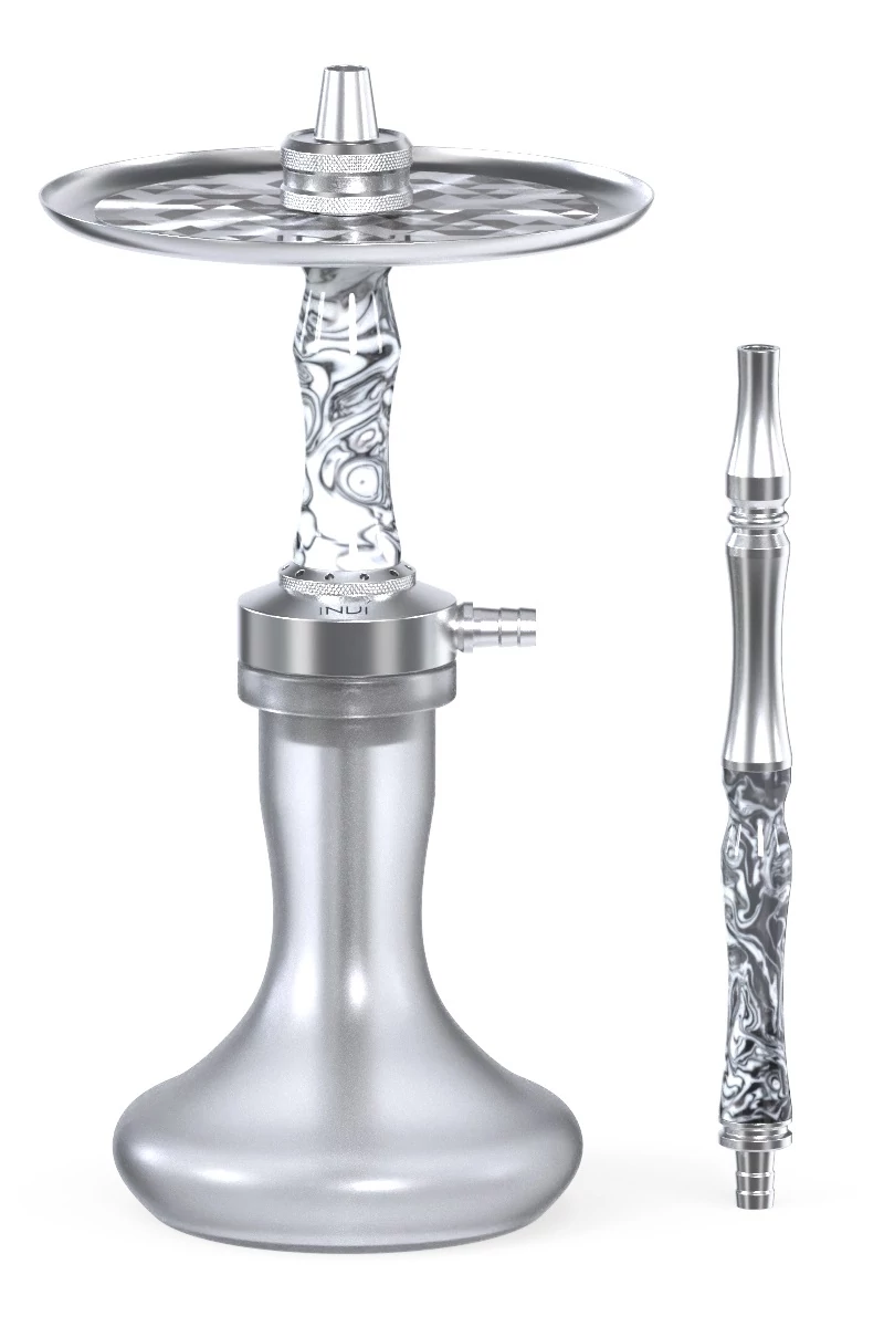 Set Invi Vertex Frosted Steel Negru-alb