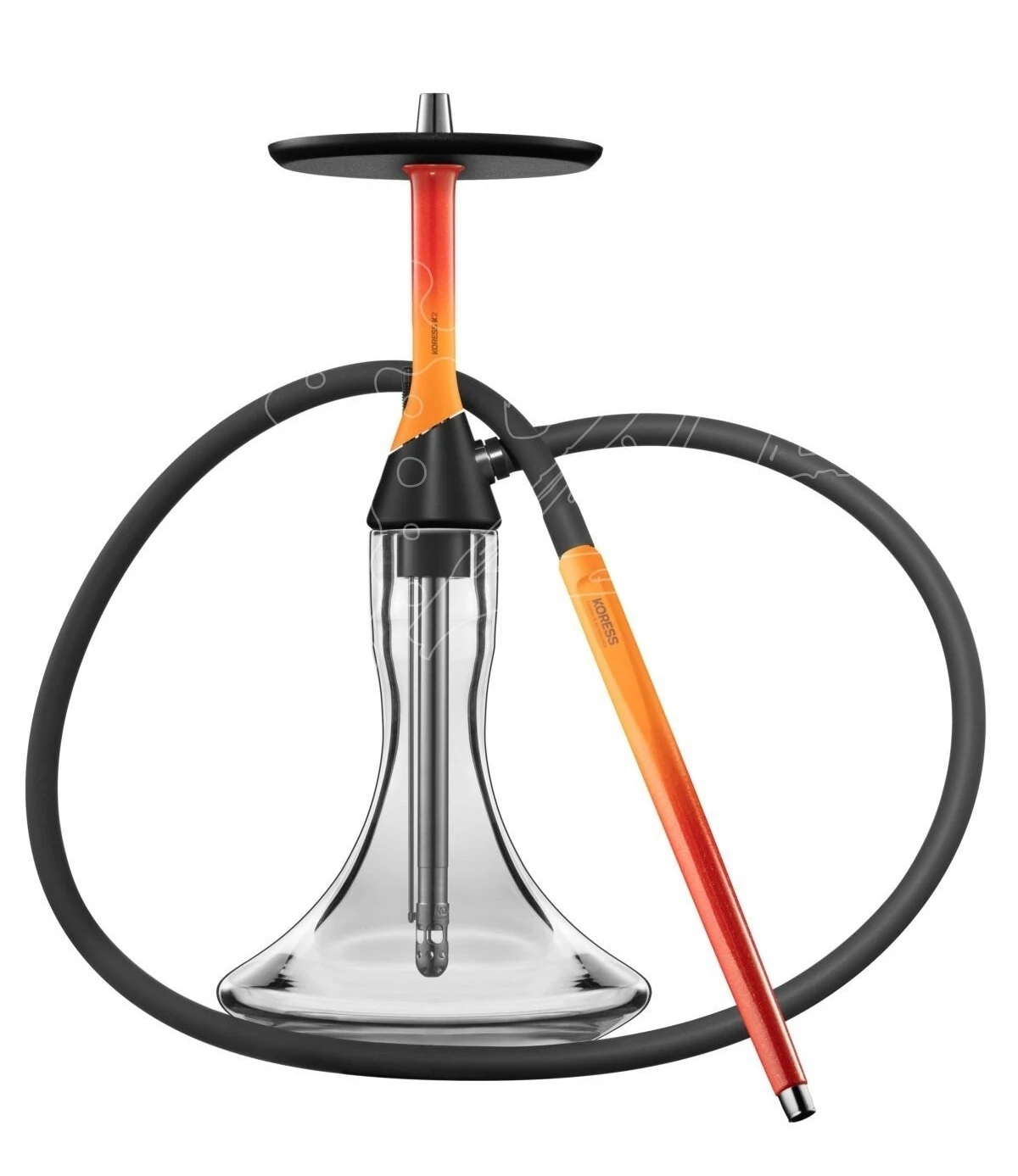 Narghilea Koress K2 Flame + Vas