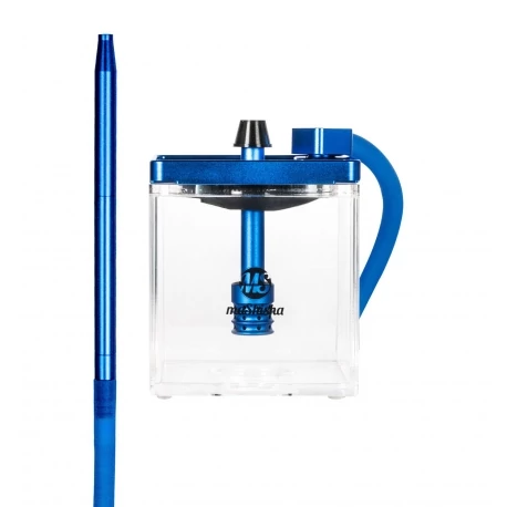 Narghilea MS Mashisha Micro Blue-clear Portabil
