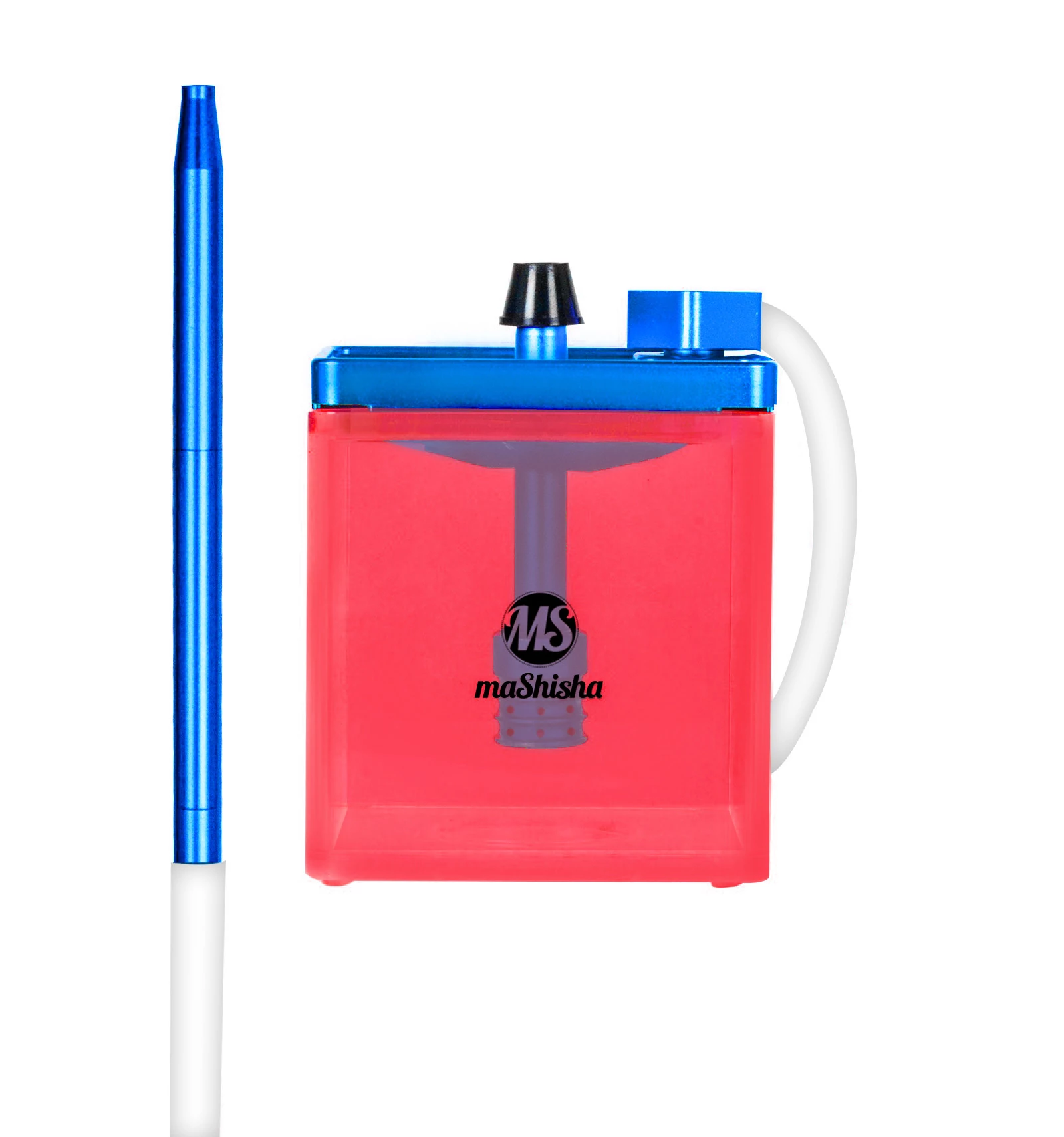 Narghilea MS Mashisha Micro Blue-pink Portabil
