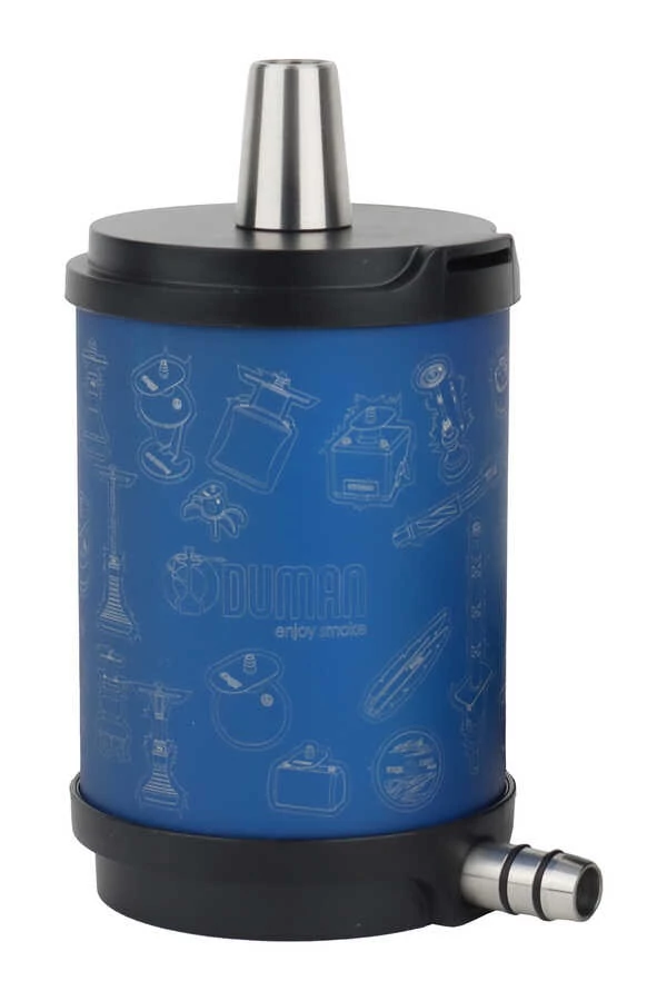 Narghilea Oduman Atomic Hookah Blue-albastru