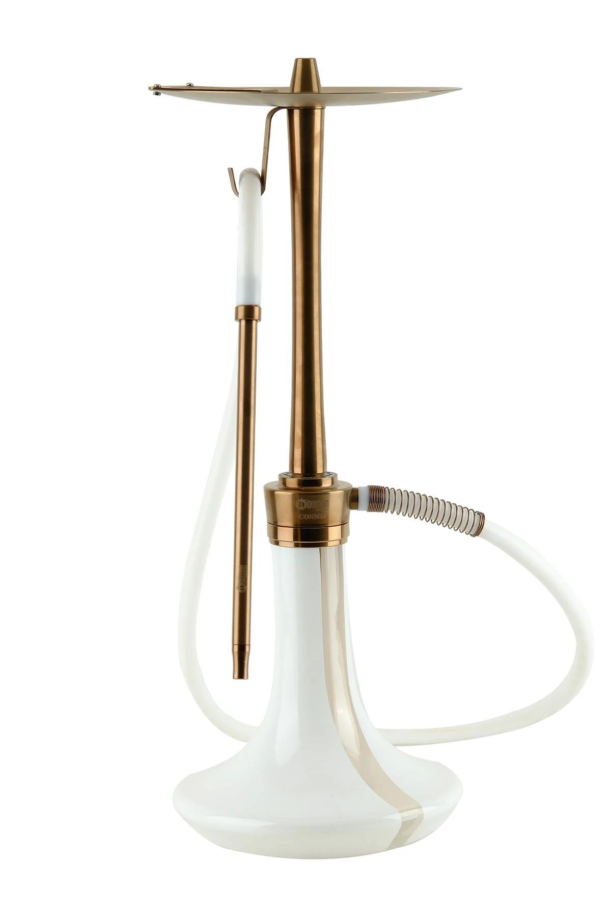 Oduman Cosmo Hookah Bronze Body-White Glass