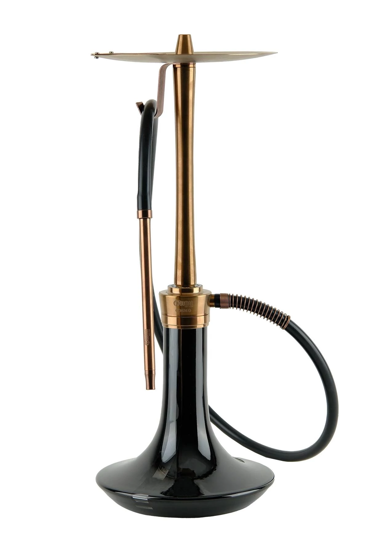 Oduman Cosmo Hookah Bronze Body-Black Glass