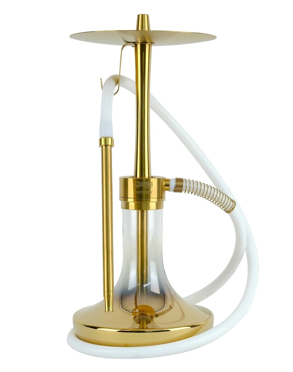 Oduman Infinity Hookah Gold Glass Gold Body