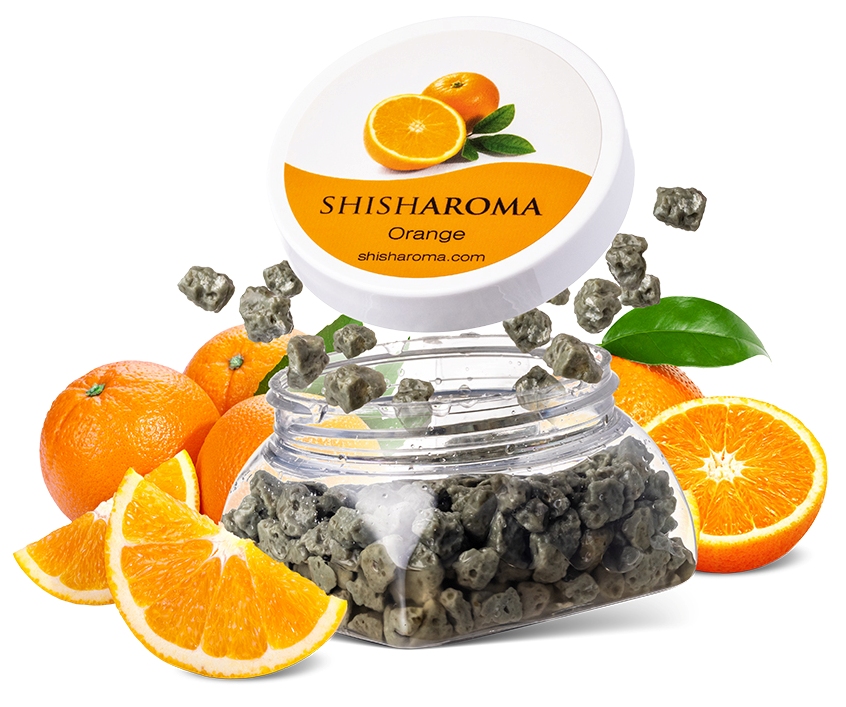 Shisharoma Piatra Minerala Narghilea Orange - Portocala