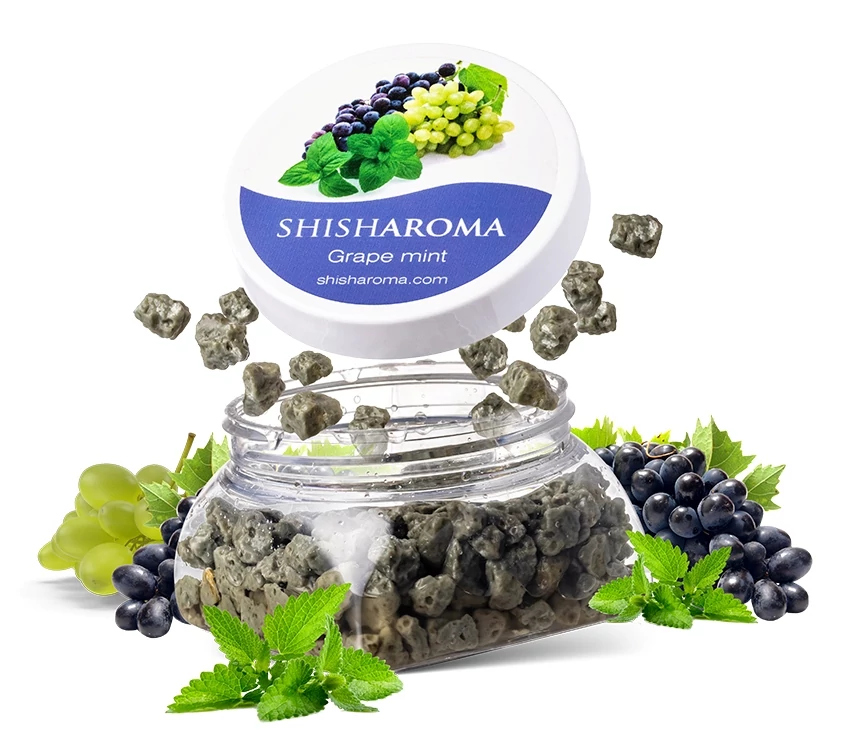 Shisharoma Piatra Minerala Narghilea Grape Mint - Strugure Menta