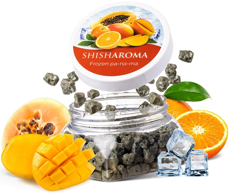Shisharoma Minerala Narghilea Frozen Pa-na-ma - Portocale+Mango+Papaya
