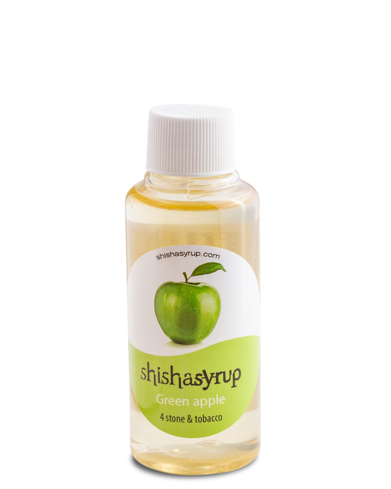 Shishasyrup Umidificator Minerale / Tutun Narghilea Green Apple