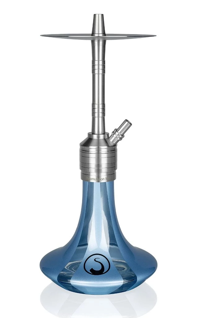 Narghilea Steamulation Mini Sky Blue  Metallic